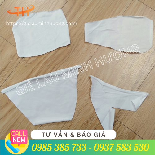 Giẻ lau trắng size nhỏ cỡ bàn tay 02 Giẻ lau trắng size nhỏ cỡ bàn tay 02