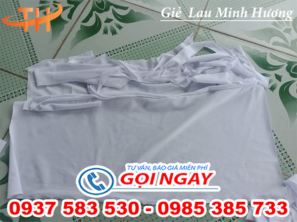 giẻ lau trắng vệ sinh công nghiệp