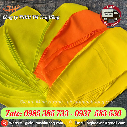 Giẻ lau vải thun cotton công nghiệp các màu Giẻ lau vải thun cotton công nghiệp các màu