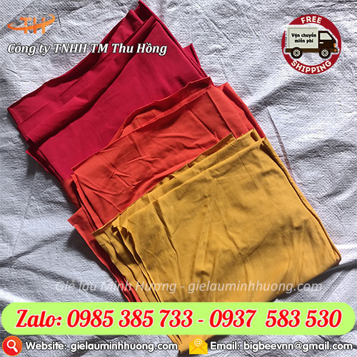 Giẻ lau vải thun cotton loại tốt