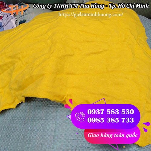 Giẻ vải lau công nghiệp làm sạch máy móc Giẻ vải lau công nghiệp làm sạch máy móc