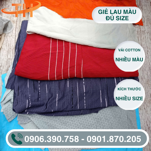 giẻ lau màu giá tốt giẻ lau màu giá tốt