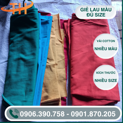 giẻ lau màu giá tốt giẻ lau màu giá tốt