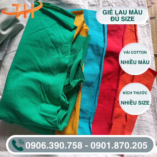 giẻ lau màu giá tốt giẻ lau màu giá tốt