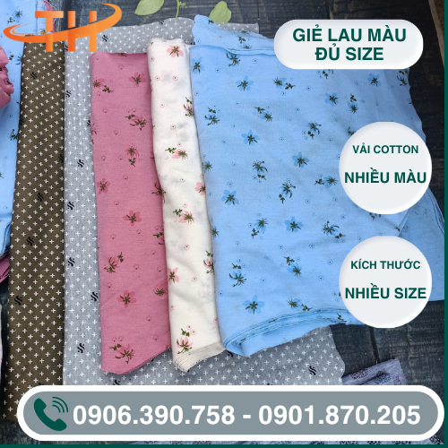 giẻ lau màu giá tốt giẻ lau màu giá tốt