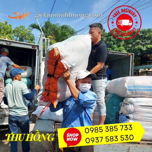 Gửi hàng 20 bao vải lau đi chành xe cước phí thấp  Gửi hàng 20 bao vải lau đi chành xe cước phí thấp