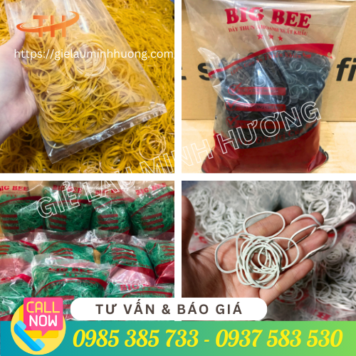 Hình ảnh dây thun buộc hàng thông dụng Hình ảnh dây thun buộc hàng thông dụng