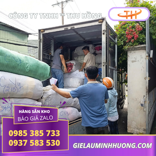 1 tấn giẻ lau màu giao chị Vy Hơn 1 tấn giẻ lau công nghiệp màu đóng sẵn giao sỉ tận nơi cho chị Vy
