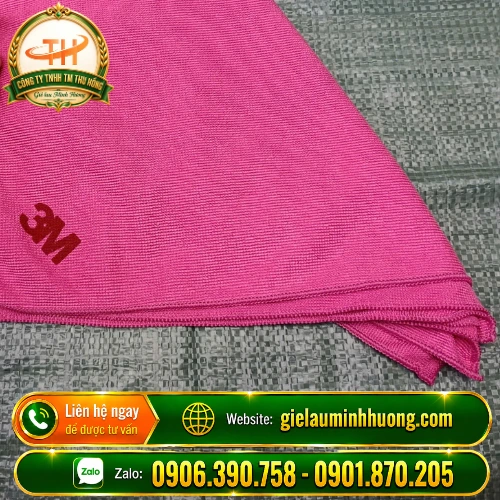 Khăn 3M microfiber không xù lông Khăn 3M microfiber không xù lông