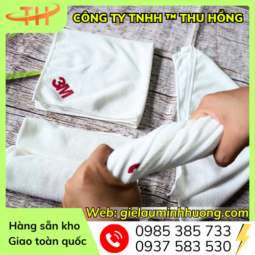 Khăn 3M sản xuất từ sợi Microfiber siêu mịn Khăn 3M sản xuất từ sợi Microfiber siêu mịn