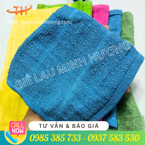 Khăn cotton đa năng kích thước 28x28cm Khăn cotton đa năng kích thước 28x28cm