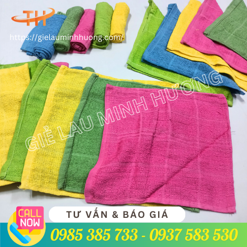 Khăn cotton đa năng lau siêu sạch không đổ bụi Khăn cotton đa năng lau siêu sạch không đổ bụi