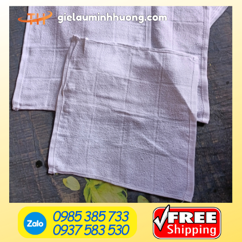 Khăn cotton trắng 1 Khăn cotton trắng 1