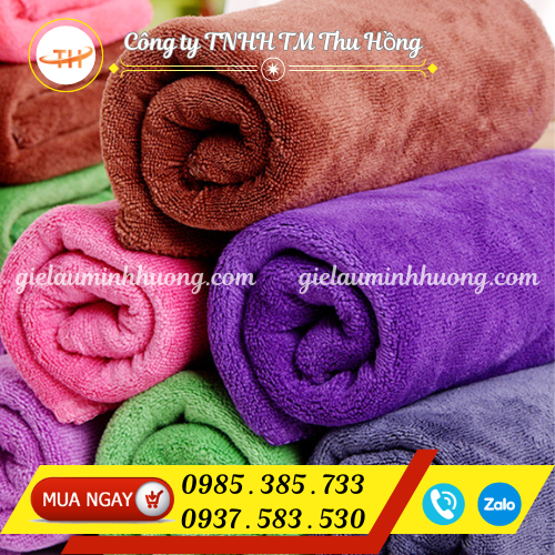 Khăn gội đầu nhiều màu đẹp Khăn gội đầu nhiều màu đẹp