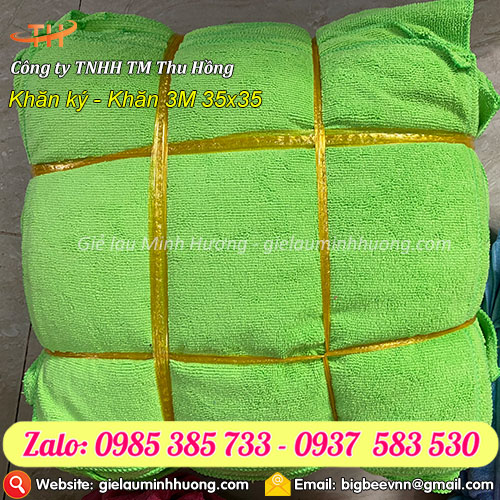 Khăn ký - khăn lau 3M kích thước 35x35 Khăn ký - khăn lau 3M kích thước 35x35