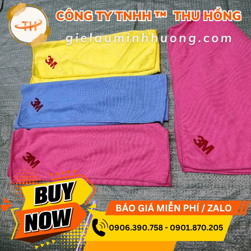 Khăn lau 3M sẵn nhiều màu đẹp Khăn lau 3M sẵn nhiều màu đẹp