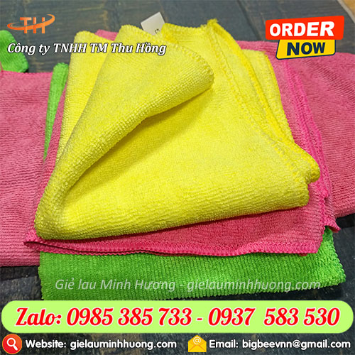 Khăn lau bàn ghế vải sợi Microfiber siêu thấm hút Khăn lau bàn ghế vải sợi Microfiber siêu thấm hút
