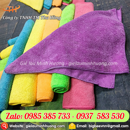 Khăn lau bếp đa năng 2 mặt thấm hút nhanh vải mịn giá rẻ