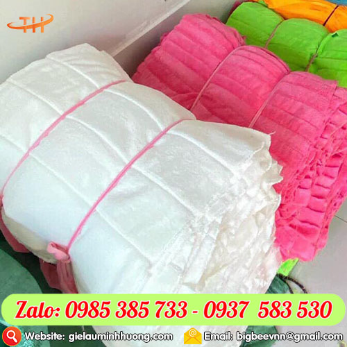 Khăn lau cân ký khăn lau nối Khăn lau cân ký khăn lau nối