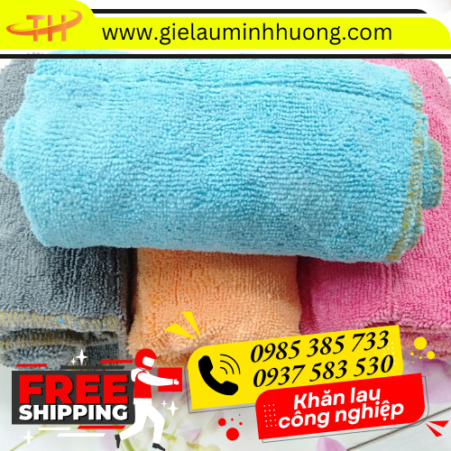 Khăn lau công nghiệp vệ sinh sạch sẽ Khăn lau công nghiệp vệ sinh sạch sẽ