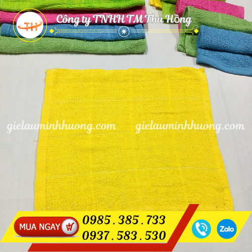 Khăn lau cotton kẻ ô vuông  Khăn lau cotton kẻ ô vuông