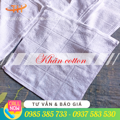 Khăn lau đa năng 100% sợi cotton loại 2 Khăn lau đa năng 100% sợi cotton loại 2