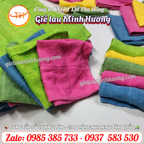 Khăn lau đa năng cotton dùng trong công nghiệp Khăn lau đa năng cotton dùng trong công nghiệp