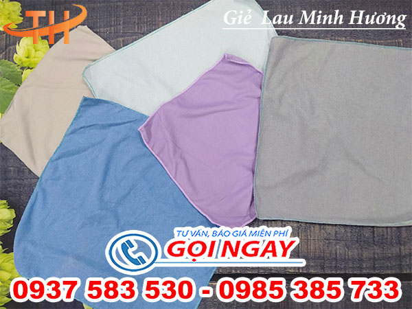 Khăn lau đa năng nhiều màu size 35x35