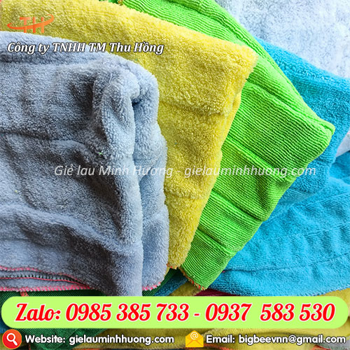 Khăn lau đa năng nối siêu bền, màu đẹp Khăn lau đa năng nối siêu bền, màu đẹp