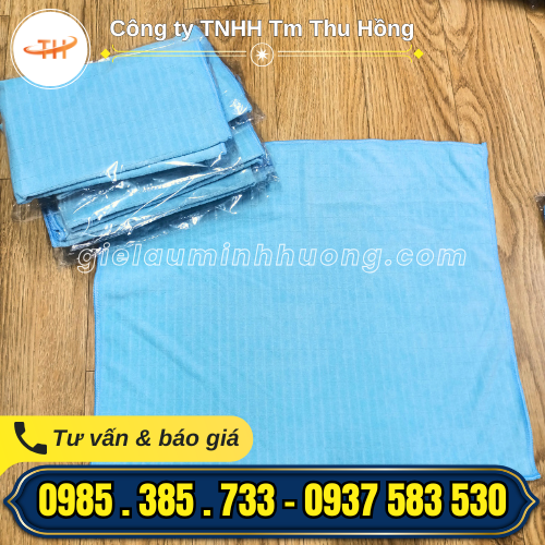 Khăn lau đa năng sợi microfiber 50x55 Khăn lau đa năng sợi microfiber 50x55