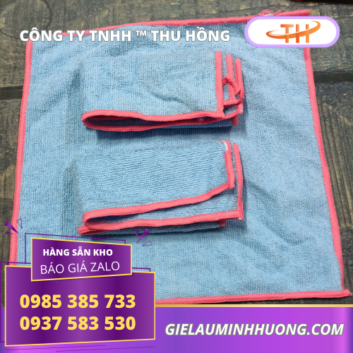Khăn lau đa năng sợi Microfiber cỡ 40x40 Khăn lau đa năng sợi Microfiber cỡ 40x40