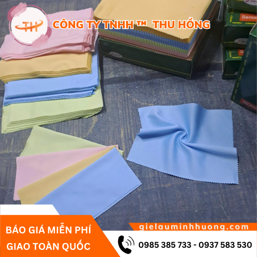 Khăn lau kính cận Microfiber vải mịn Khăn lau kính cận Microfiber vải mịn