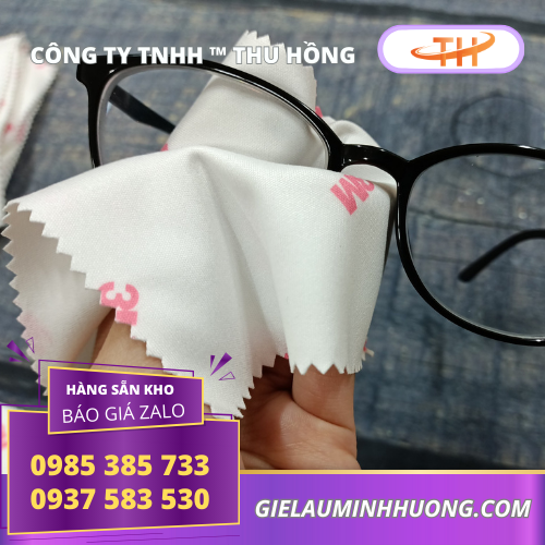 Khăn lau mắt kính 3M  Khăn lau mắt kính 3M chống trầy cho tròng kính