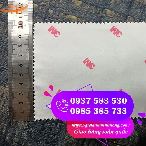 Khăn lau mắt kính in chữ 3M giá rẻ giá mềm
