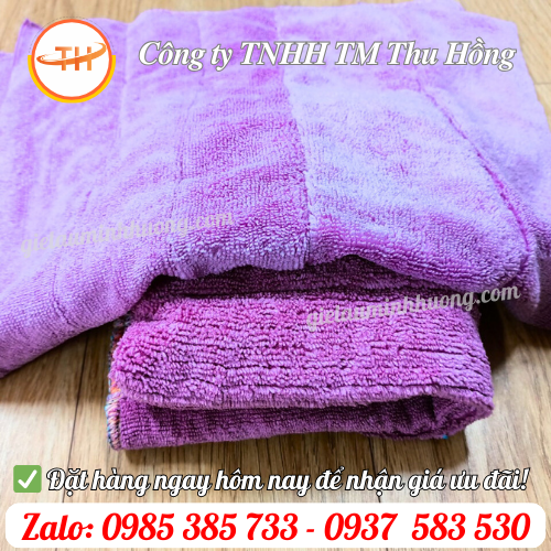 Khăn lau may nối giải pháp làm sạch hiệu quả, tiết kiệm Khăn lau may nối giải pháp làm sạch hiệu quả, tiết kiệm