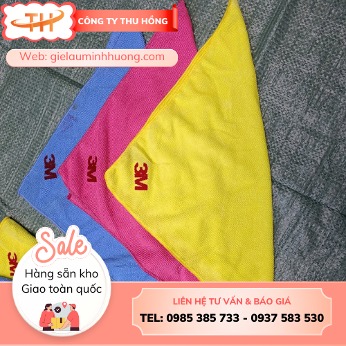 Khăn lau microfiber 3M chất lượng cao, ưu đãi tốt khi mua sỉ Khăn lau microfiber 3M chất lượng cao, ưu đãi tốt khi mua sỉ