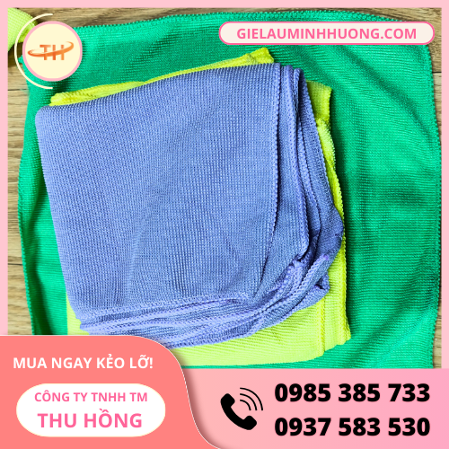 Khăn lau microfiber 35x35 cao cấp  giá rẻ tiết kiệm bất ngờ  Khăn lau microfiber 35x35 cao cấp  giá rẻ tiết kiệm bất ngờ