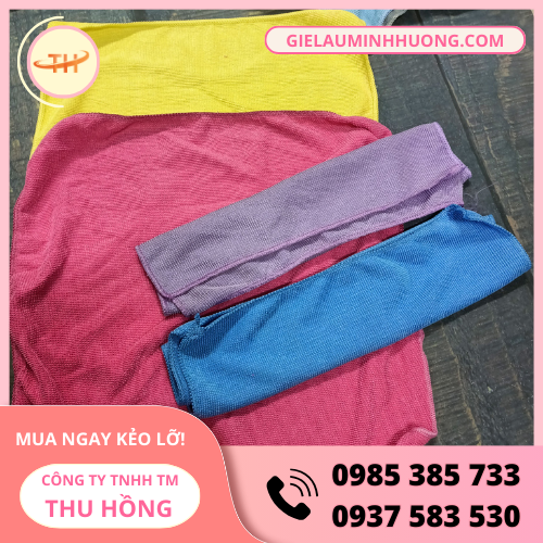Khăn lau microfiber 35x35 cao cấp, tiết kiệm chi phí vệ sinh Khăn lau microfiber 35x35 cao cấp, tiết kiệm chi phí vệ sinh