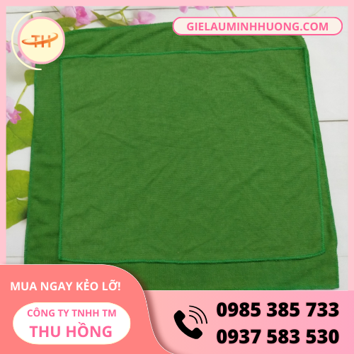 Khăn lau microfiber 35x35 Khăn lau microfiber 35x35