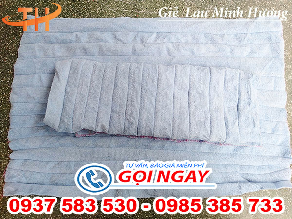Khăn lau microfiber may nối
