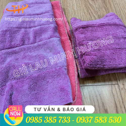 Khăn lau nối 40x60cm lau siêu thấm hút Khăn lau nối 40x60cm lau siêu thấm hút