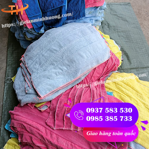 khăn lau nối nhiều màu