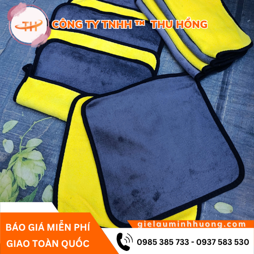 Khăn lau rửa xe ô tô giá rẻ tận kho Thu Hồng Khăn lau rửa xe ô tô giá rẻ tận kho Thu Hồng