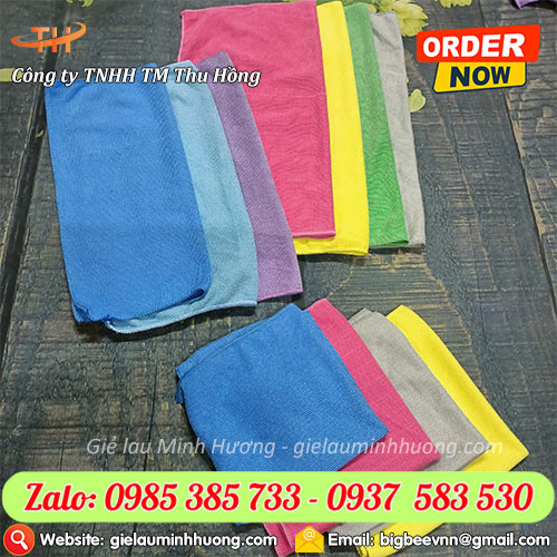 Khăn lau siêu thấm hút 35x35 giá rẻ nhất cho khách sỉ Khăn lau siêu thấm hút 35x35 giá rẻ nhất cho khách sỉ