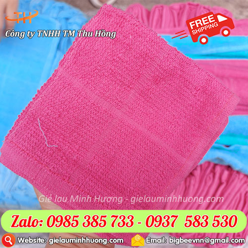 Khăn lau sợi cotton 16 ô vuông size 28x28 Khăn lau sợi cotton 16 ô vuông size 28x28