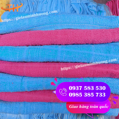 khăn lau sợi cotton đủ màu giá rẻ