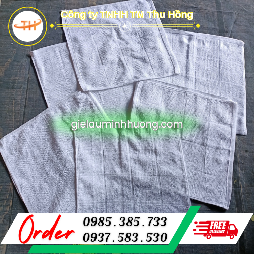 Khăn lau tay vuông siêu thấm hút nước Khăn lau tay vuông siêu thấm hút nước