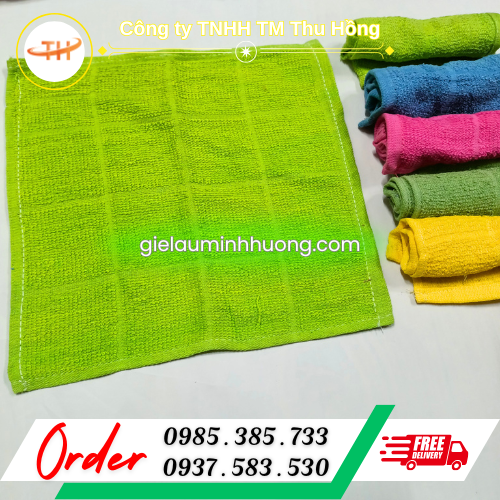 Khăn lau tay vuông Khăn lau tay vuông