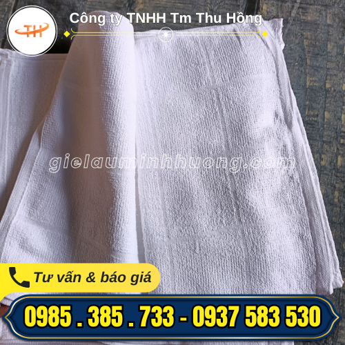 Khăn lau trắng vuông siêu mềm mại, không bụi Khăn lau trắng vuông siêu mềm mại, không bụi