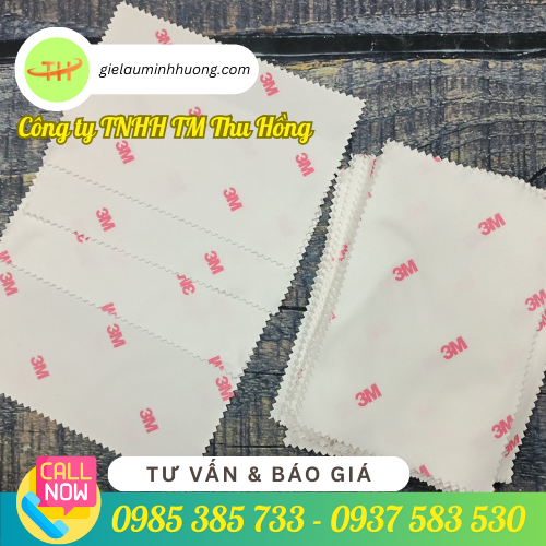 Khăn lau mắt kính in chữ 3M Khăn lau vệ sinh mắt kính in chữ của Thu Hồng